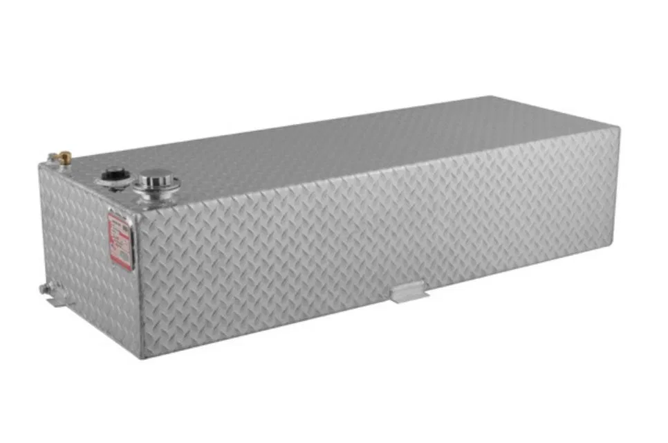 72771 – RDS MFG INC Auxiliary Fuel Tank, DOT Approved Diesel 60 Gallon Capacity Rectangle 55 Inch Length x 20 Inch Wi...